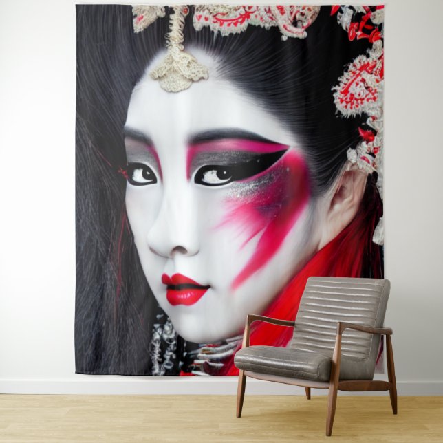 Geiko Tapestry (In Situ)