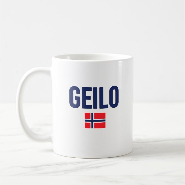 GEILO Norway Coffee Mug (Left)