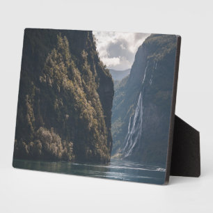 Geiranger Fjord Norway Plaque