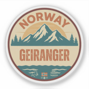 Geiranger, Norge Norway