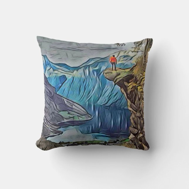 Geirangerfjord Cushion (Front)
