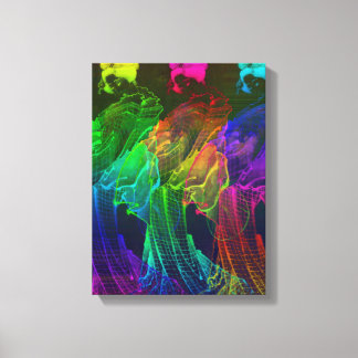 Geisha Abstract Japan Wall Art