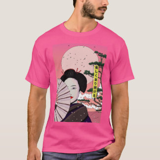 Geisha Be Beautiful Japanese manga style Japanese T-Shirt