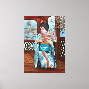 Geisha Canvas Print