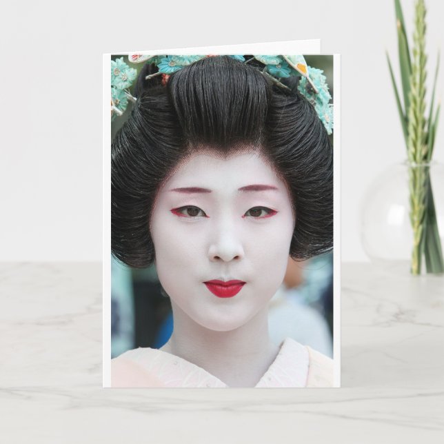 Geisha Card (Front)