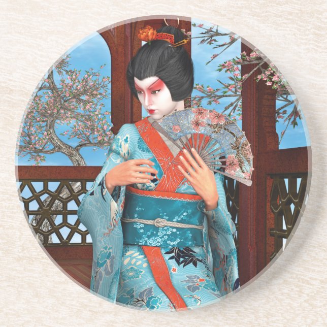 Geisha Coaster (Front)