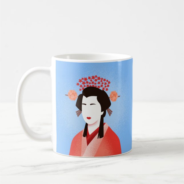 Geisha Coffee Mug (Left)