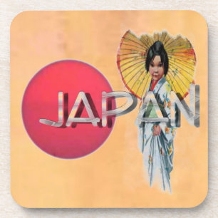 Geisha Cork Coaster