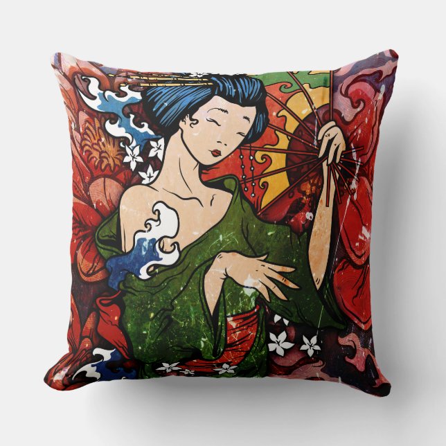 Geisha Cushion (Front)