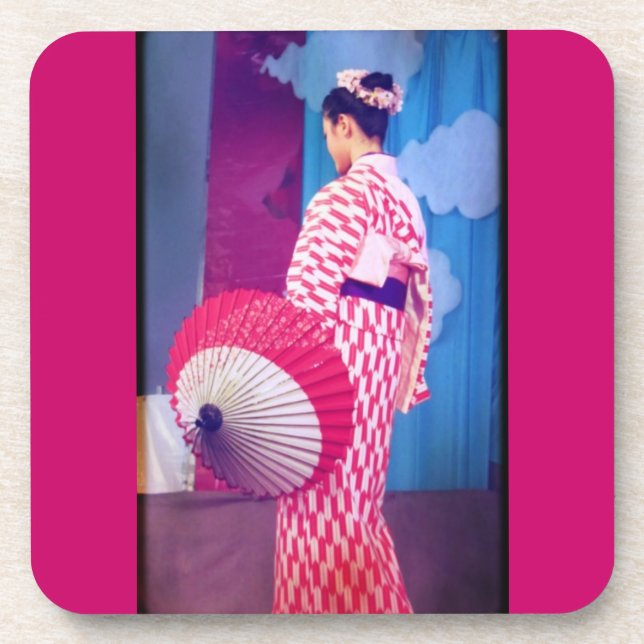 Geisha Dance Coaster (Front)