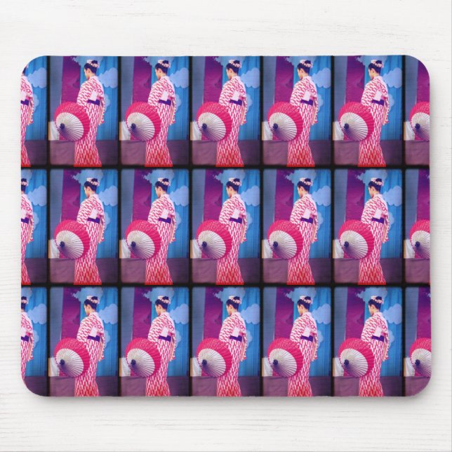 Geisha Dance Mouse Mat (Front)