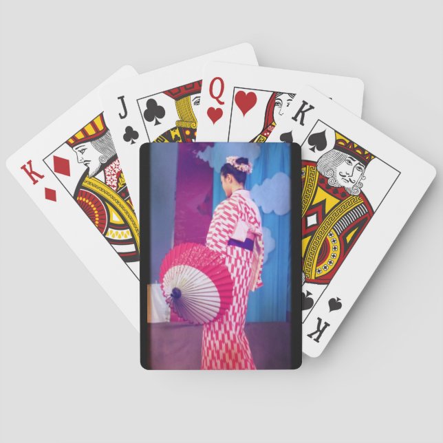 Geisha Dance Playing Cards (Back)
