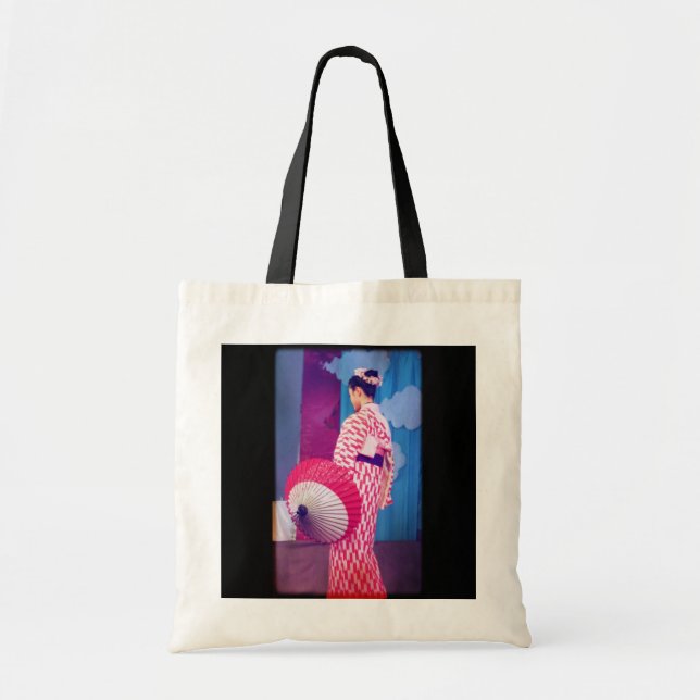 Geisha Dance Tote Bag (Front)