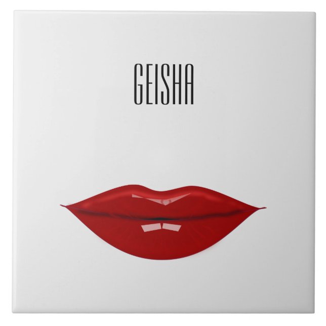 geisha - decors for your home tile (Front)
