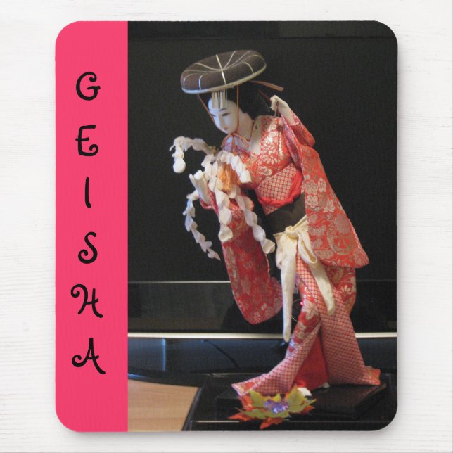 Geisha Doll Mousepad (Front)