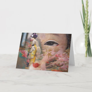 Geisha Dreams Note Card