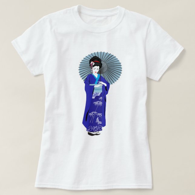 Geisha Girl T-Shirt (Design Front)