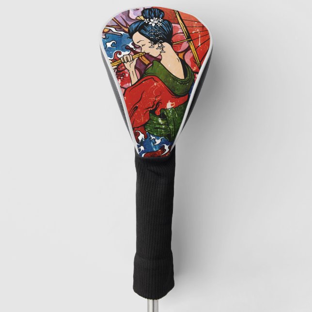Geisha Golf Head Cover (Front)