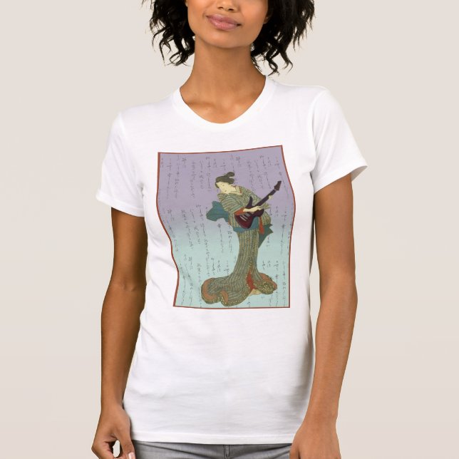 geisha guitar T-Shirt (Front)
