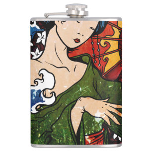 Geisha Hip Flask