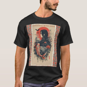 Geisha Japanese  â€“ Retro Japanese Geisha aesthet T-Shirt