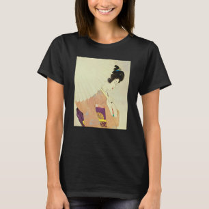 Geisha Japanese woman Umbrella Kimono Shin hanga U T-Shirt