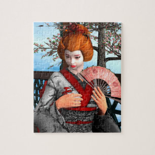 Geisha Jigsaw Puzzle