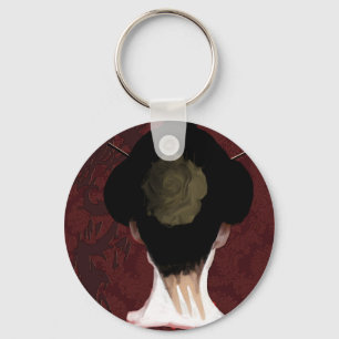 Geisha Keychain