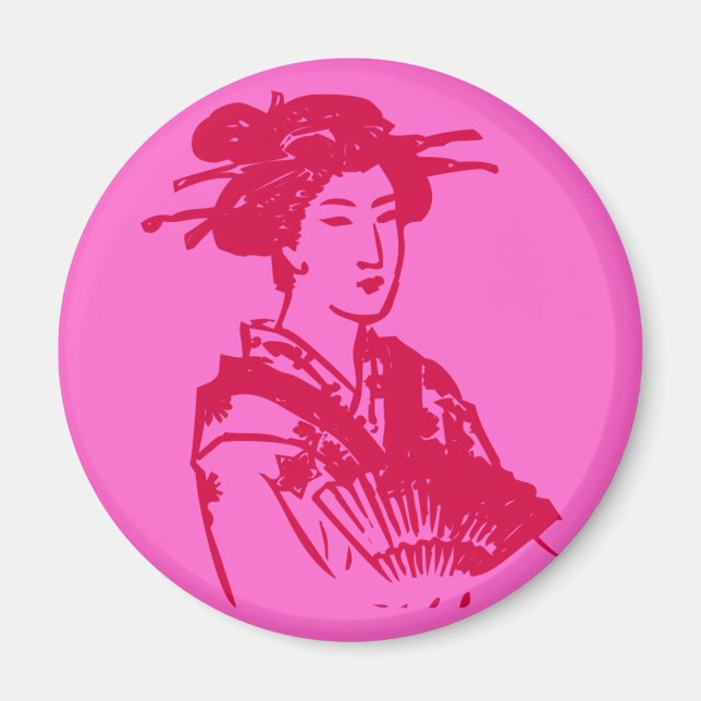 Geisha Magnet (Front)