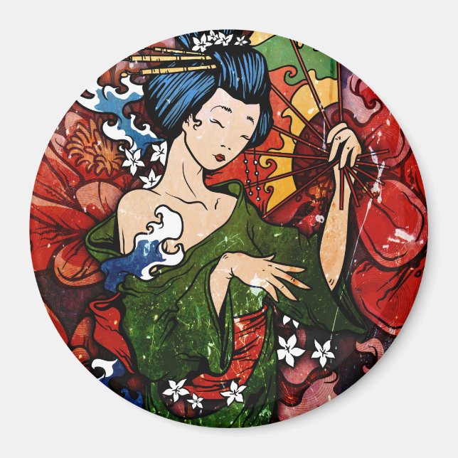 Geisha Magnet (Front)