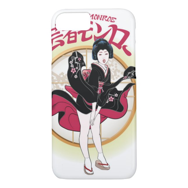 Geisha Monroe Phone Case (Back)