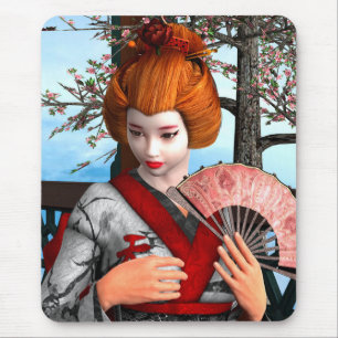 Geisha Mouse Mat