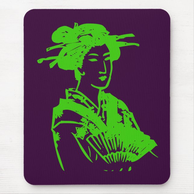 Geisha Mouse Mat (Front)