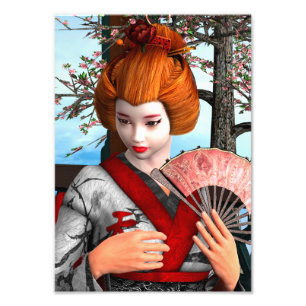 Geisha Photo Print