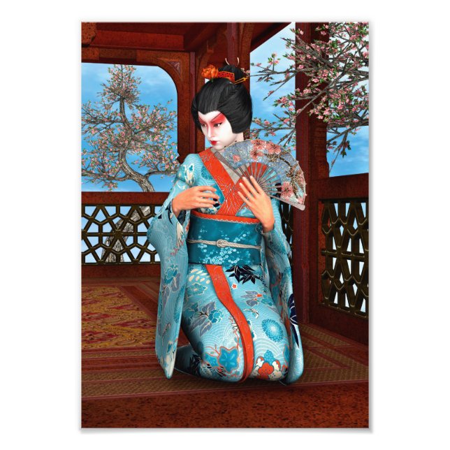 Geisha Photo Print (Front)