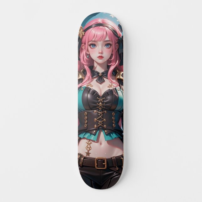 GEISHA PIRATE 2 SKATEBOARD (Front)