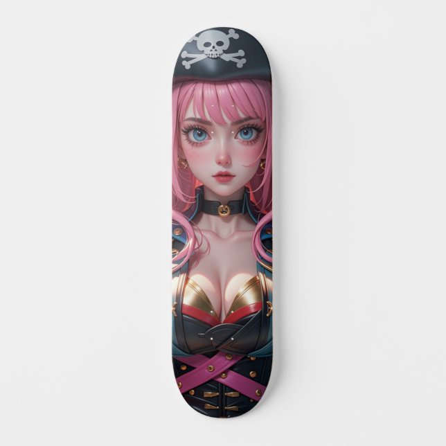 GEISHA PIRATE 3 SKATEBOARD (Front)
