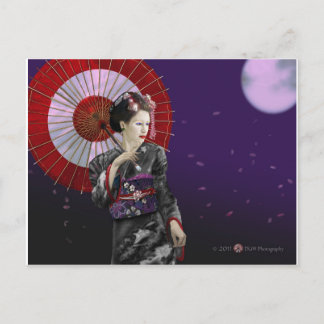 Geisha Postcard