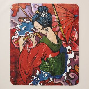 Geisha Sherpa Blanket