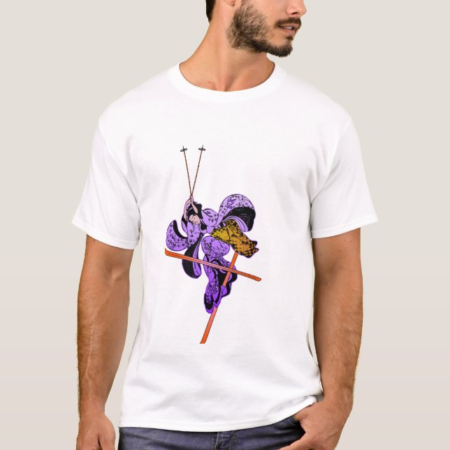 Geisha Skier T-Shirt (Front)
