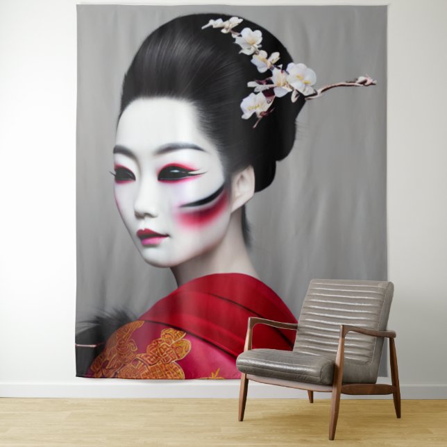 Geisha Tapestry (In Situ)