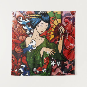 Geisha Tapestry