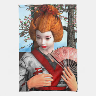 Geisha Tea Towel