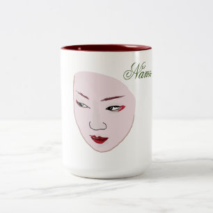 Geisha Two-Tone Coffee Mug