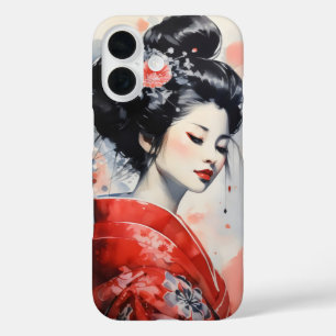Geisha Woman Japan iPhone 16 Case