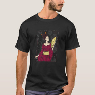 Geisha Woman Japanese Beautiful Smart T-Shirt