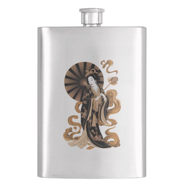 Geji GaiGai Hip Flask (Front)