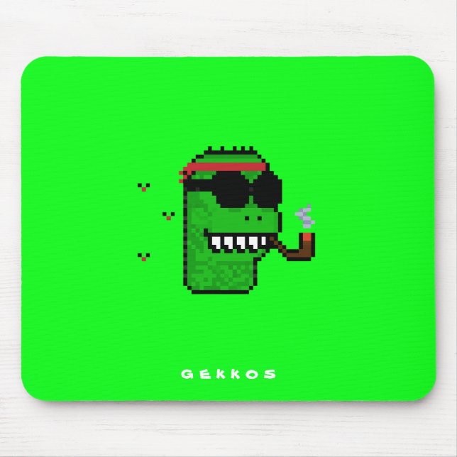 Gekkos Mouse Mat (Front)