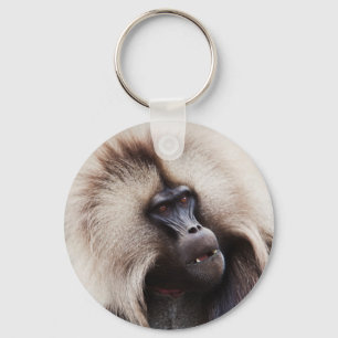 Gelada Baboon, Ethiopia Key Ring