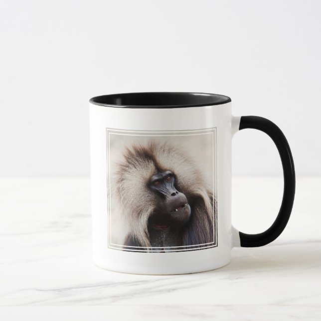 Gelada Baboon, Ethiopia Mug (Right)